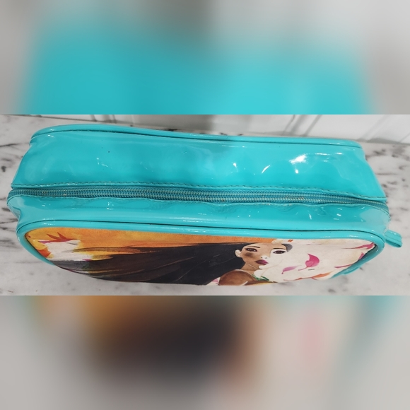 London Soho New York Pocahontas turquoise make up bag - Picture 5 of 12